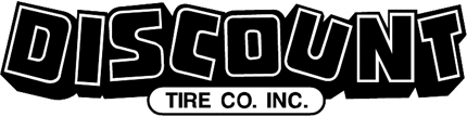 Discount Tires Graphic Logo Decal