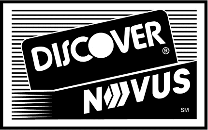 Discover Novus Graphic Logo Decal