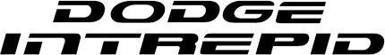 Dodge Intrepid2 Graphic Logo Decal