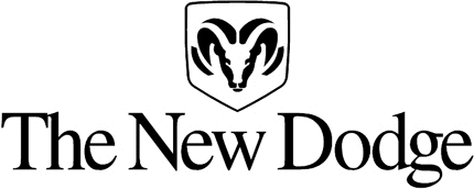 Dodge The New2 Graphic Logo Decal