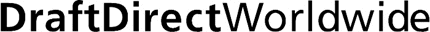 Draft Direct Worldwice Graphic Logo Decal