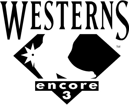 Encore 3 Westerns Graphic Logo Decal