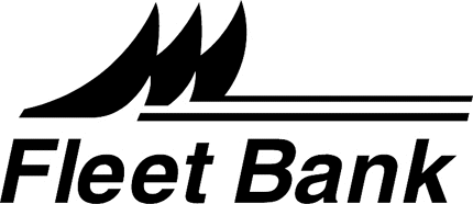 FLEET BANK 1 Graphic Logo Decal