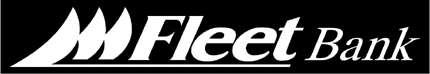 FLEET BANK 2 Graphic Logo Decal