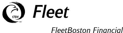 FLEETBOSTON FINANCIAL 2 Graphic Logo Decal