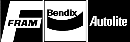 FRAM BENDIX Graphic Logo Decal
