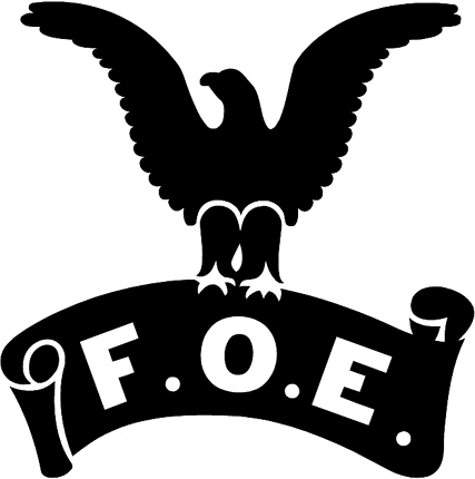 FRATERNAL ORDER OF EAGLES 2 Graphic Logo Decal