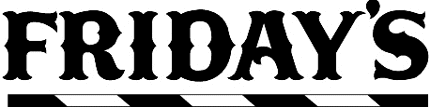 FRIDAYS Graphic Logo Decal