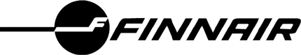 Finnair Graphic Logo Decal