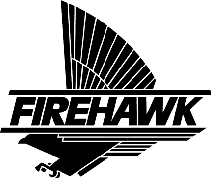 Firehawk Graphic Logo Decal
