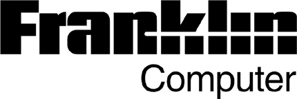 Franklin Computer Graphic Logo Decal