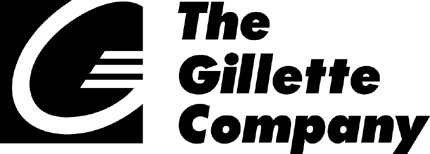 GILLETTE COMPANY Graphic Logo Decal