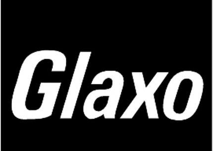 GLAXO Graphic Logo Decal