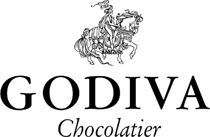 GODIVA Graphic Logo Decal