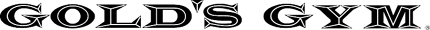 GOLDS GYM Graphic Logo Decal