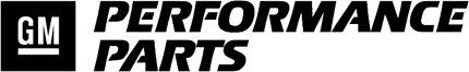 General Motors Performance Parts 2 Graphic Logo Decal