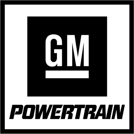 General Motors Powertrain Graphic Logo Decal