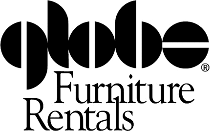 Globe Furniture Rentals Graphic Logo Decal