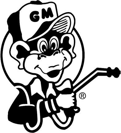 Grease Monkey Graphic Logo Decal