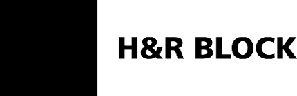 H&R BLOCK 2 Graphic Logo Decal