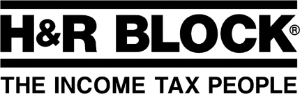H&R BLOCK Graphic Logo Decal
