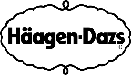 HAAGEN-DAZS Graphic Logo Decal