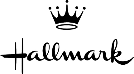 HALLMARK Graphic Logo Decal