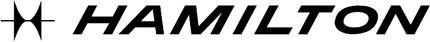 HAMILTON WATCHES Graphic Logo Decal