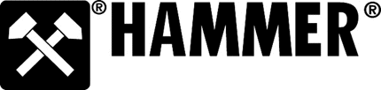 HAMMER 4 Graphic Logo Decal