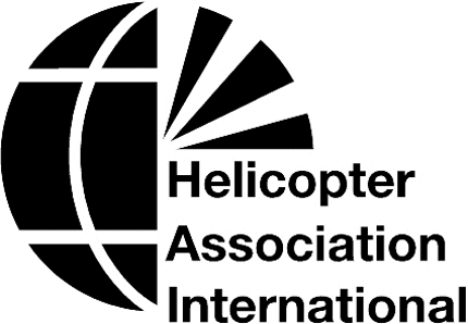 HELICOPTER ASSOC Graphic Logo Decal
