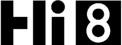 HI 8 Graphic Logo Decal