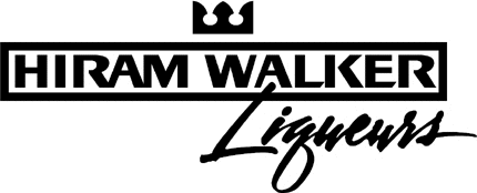 HIRAM WALKER & SONS 3 Graphic Logo Decal