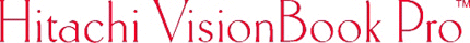 HITACHI VISIONBOOK PRO Graphic Logo Decal