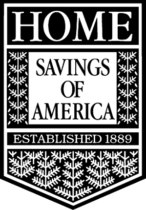 HOME SAVINGS OF AMER Graphic Logo Decal
