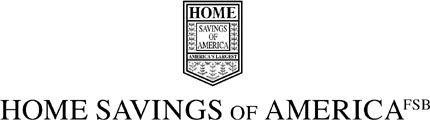 HOME SAVINGS Graphic Logo Decal