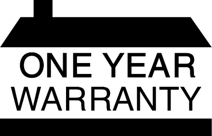 HOME WARRANTY Graphic Logo Decal
