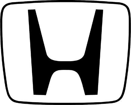 HONDA 2 Graphic Logo Decal