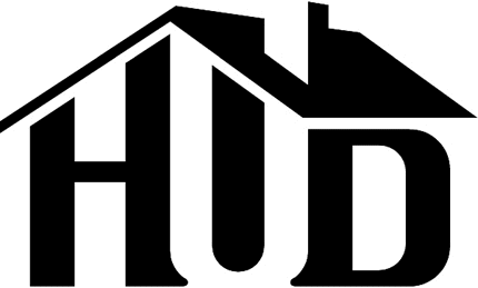 HOUSING & URBAN DEV Graphic Logo Decal