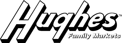 HUGES MARKET Graphic Logo Decal