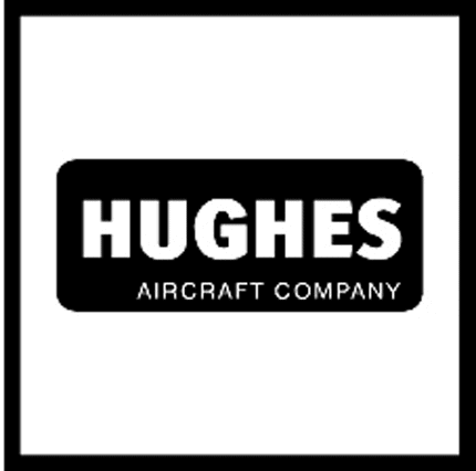 HUGHES AIRCRAFT CO Graphic Logo Decal