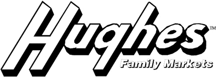 HUGHES MARKET Graphic Logo Decal