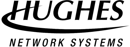 HUGHES NETWORK SYS Graphic Logo Decal