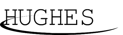 HUGHES Graphic Logo Decal