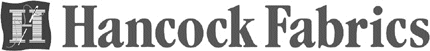 Hancock Fabrics Graphic Logo Decal