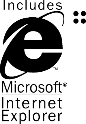 INCLUDES MS IE 2 Graphic Logo Decal
