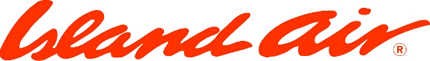 ISLAND AIR Graphic Logo Decal