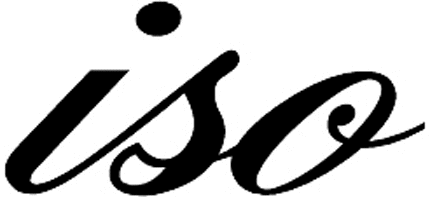 ISO HAIRCARE Graphic Logo Decal