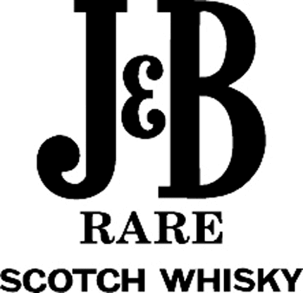 J&B RARE WHISKY Graphic Logo Decal