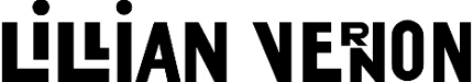 LILLIAN VERNON Graphic Logo Decal