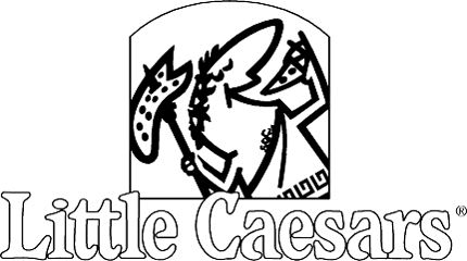 LITTLE CAESARS PIZZA 2 Graphic Logo Decal